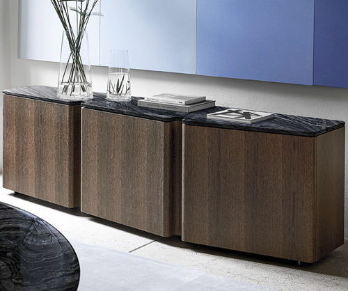 Buffet contemporain - BOLIDE - arketipo - en chêne / en MDF / en sucupira