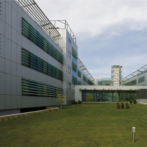 Brise-soleil en aluminium - E66 - ETEM  - pour façade / pour fenêtre / orientable