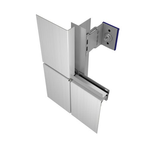 Façade ventilée en aluminium - BRAVO H - ETEM  - en composite / en tôle