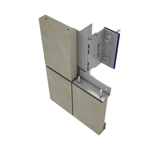 Façade ventilée en inox - FORTE PINS - ETEM  - en pierre / en béton