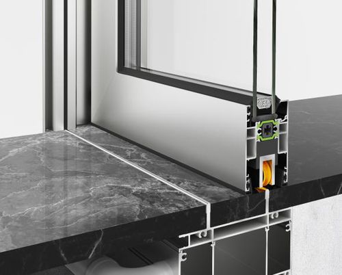Système coulissant en métal - E50 - ETEM  - pour porte / pour fenêtre / résidentiel