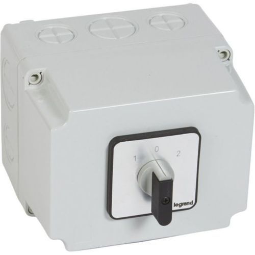 Interrupteur rotatif - 0 277 53 - LEGRAND - quadruple / industriel / rectangulaire