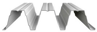 Couverture de toit en acier - FISCHERTRAPEZ 165/250 - Fischer Profil GmbH 