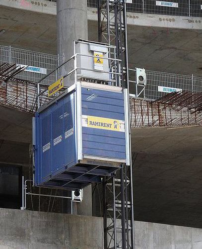 Monte-charge pour fortes charges - PH 2032 - GEDA GmbH - pour chantier