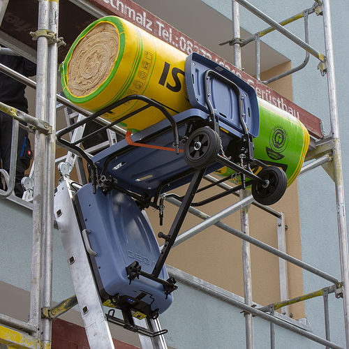 Monte-charge pour chantier - BatteryLadderLIFT - GEDA GmbH