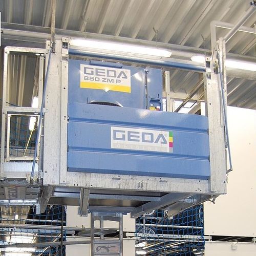 Monte-charge pour fortes charges - 850 ZM P - GEDA GmbH - pour chantier / industriel / pour bâtiment