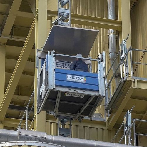 Monte-charge pour fortes charges - 500 ZP P - GEDA GmbH - industriel