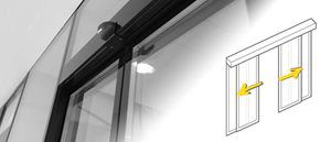 Porte d'intérieur - Gilgen Door Systems AG  - en verre / coulissante / vitrée