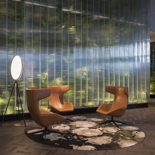 Verre profilé translucide - LINIT EcoGlass cord - Glasfabrik Lamberts GmbH & Co. KG  - pour agencement intérieur / pour façade / à faible teneur en fer