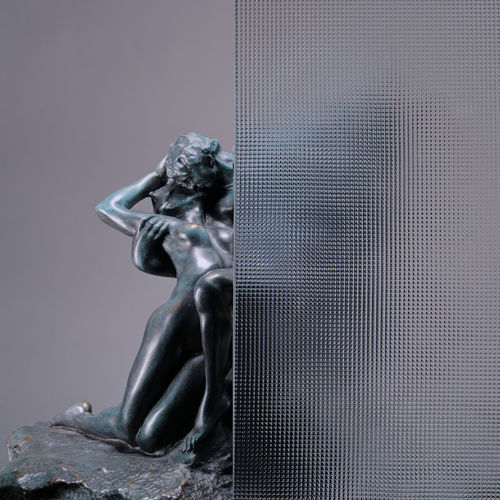 Panneau en verre structurel - Ornament 597 - Glasfabrik Lamberts GmbH & Co. KG  - à motif / translucide / pour cloison