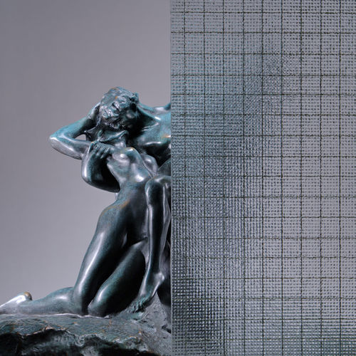 Panneau en verre armé - difulit - Glasfabrik Lamberts GmbH & Co. KG  - à motif / translucide / pour cloison