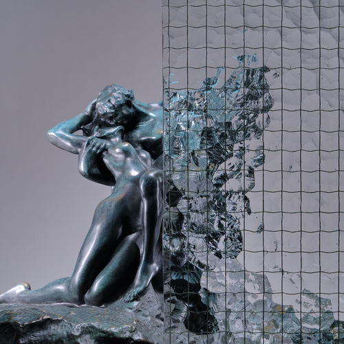 Panneau en verre armé - 523 - Glasfabrik Lamberts GmbH & Co. KG  - à motif / translucide / pour cloison