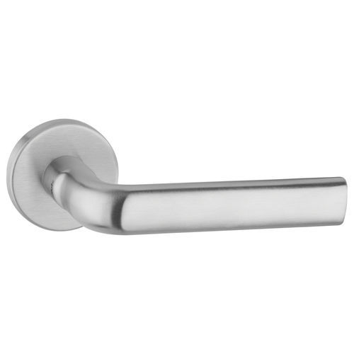 Poignée pour porte - 5040 Mercury - Glutz - en acier inoxydable poli / en acier inoxydable laqué / contemporaine