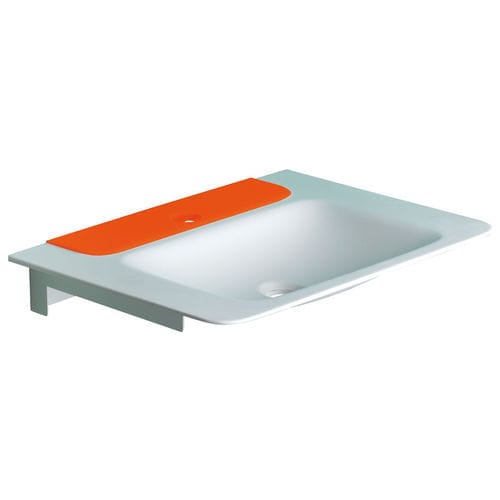 Vasque en Corian® - B44CNM06 - PONTE GIULIO - console / en pierre / en métal