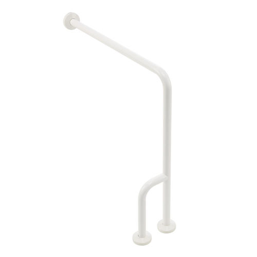 Barre de maintien en acier à revêtement par poudre - G06JCS38 - PONTE GIULIO - en polyamide / courbée / verticale