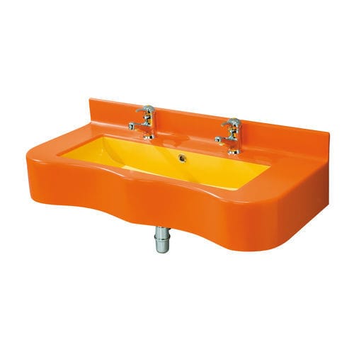 Vasque en Corian® - B44CNM01 - PONTE GIULIO - console / en pierre / en acier peint