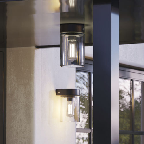 Plafonnier contemporain - TESLA - Royal Botania - rond / en verre / en aluminium