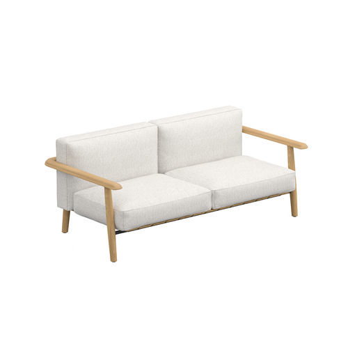 Canapé contemporain - MAMBO - Royal Botania - d'extérieur / en tissu / avec accoudoirs