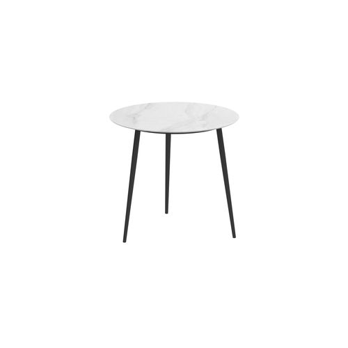 Table mange-debout contemporaine - STYLETTO - Royal Botania - en teck / aluminium / avec piètement en aluminium