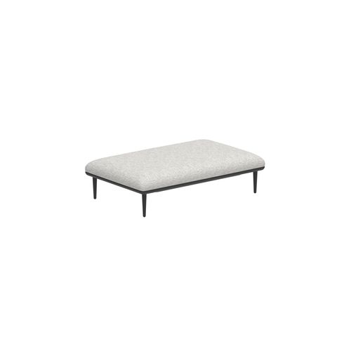Banquette contemporaine - STYLETTO  - Royal Botania - en tissu / avec piètement en aluminium / en aluminium
