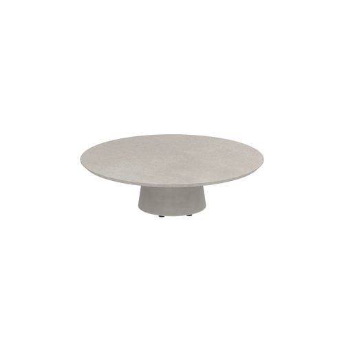 Table basse contemporaine - CONIX - Royal Botania - en teck / en céramique / en béton