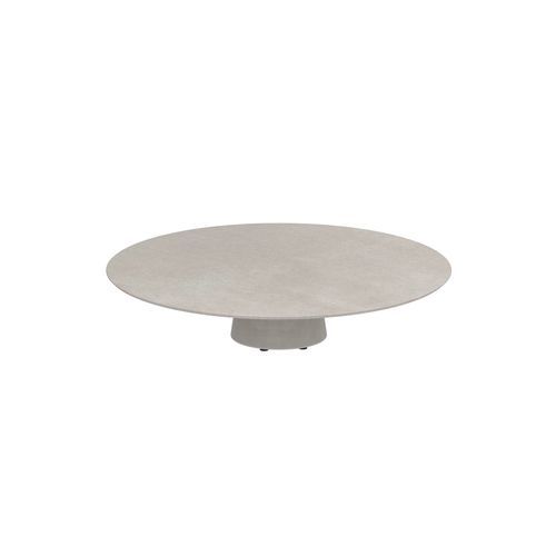 Table basse contemporaine - CONIX - Royal Botania - en teck / en céramique / en béton