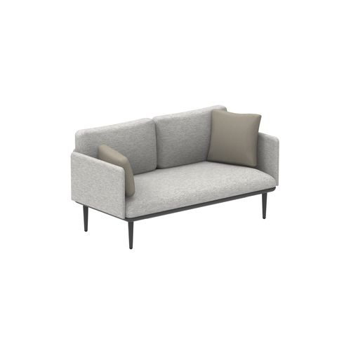 Canapé contemporain -  STYLETTO - Royal Botania - d'extérieur / en tissu / avec accoudoirs