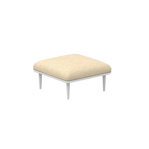Pouf contemporain - STYLETTO - Royal Botania - en tissu / en aluminium / carré