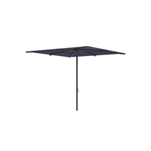 Parasol carré - BLOOM - Royal Botania - à mât central / en textile / en acier inox