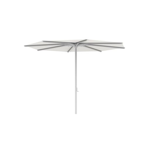 Parasol rond - BLOOM - Royal Botania - à mât central / en textile / en acier inox