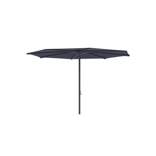 Parasol rond - BLOOM - Royal Botania - à mât central / en textile / en acier inox