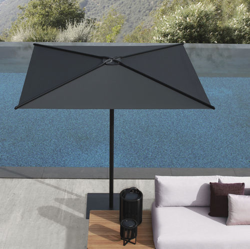 Parasol carré - OAZZ - Royal Botania - à mât central / en Batyline® / en aluminium