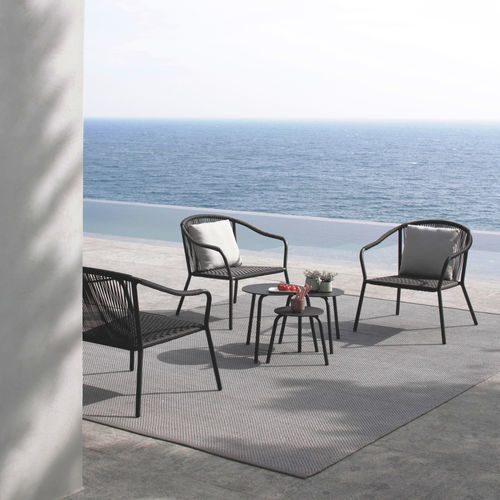 Fauteuil contemporain - SAMBA - Royal Botania - en tissu / en aluminium / en fibre d'oléfine