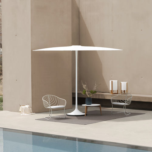 Parasol rond - PALMA - Royal Botania - à mât central / en textile / en aluminium