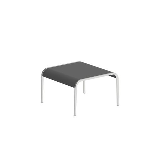 Table d'appoint contemporaine - QT - Royal Botania - en aluminium / avec piètement en acier inoxydable / carrée