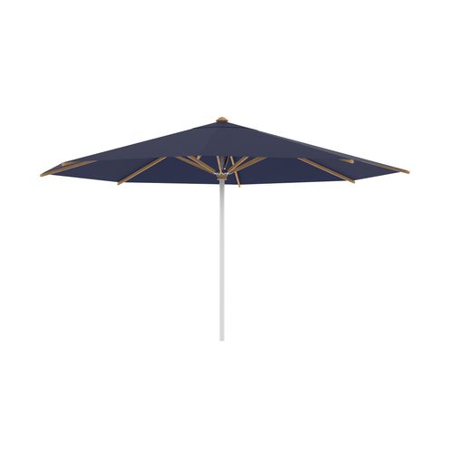Parasol rond - SHADY - Royal Botania - à mât central / en textile / en teck
