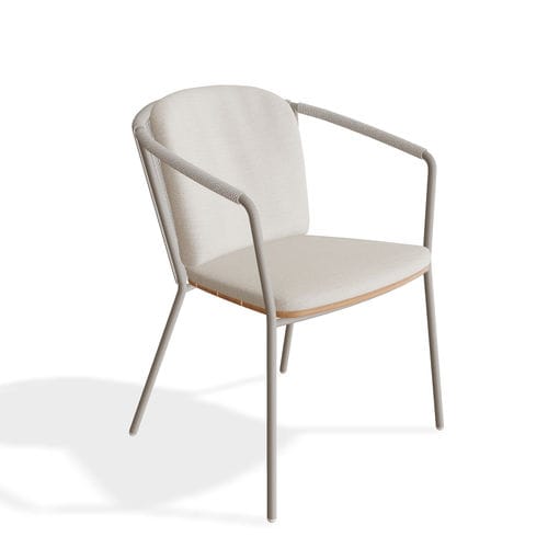 Chaise de salle à manger moderne - CORDIZ - Royal Botania - d'intérieur / d'extérieur / en aluminium