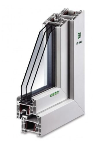 Fenêtre en PVC - KF 404 S - Kneer GmbH Fenster und Türen  - battante / à triple vitrage
