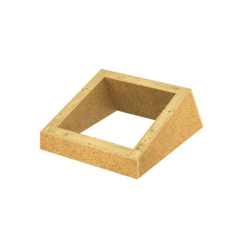 Encadrement de fenêtre en mousse de polyuréthane - DAR FLACHDACH - Linzmeier Bauelemente GmbH  - préfabriqué / isolant thermique