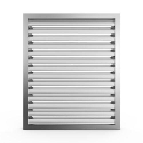 Grille de ventilation en aluminium - 781D-RC3 - MLL-HAMBURG® - rectangulaire / carrée / professionnelle