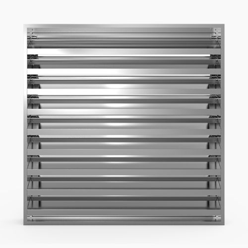 Grille de ventilation en aluminium - 622AG - MLL-HAMBURG® - rectangulaire / carrée / d'extérieur