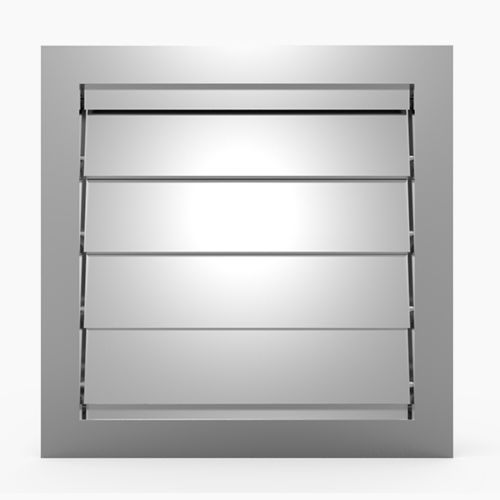 Grille de ventilation en aluminium - 732BEW - MLL-HAMBURG® - rectangulaire / carrée / résidentielle