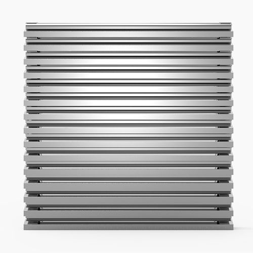 Grille de ventilation en aluminium - 514FMK - MLL-HAMBURG® - rectangulaire / carrée / d'extérieur