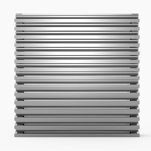 Grille de ventilation en aluminium - 516FM - MLL-HAMBURG® - rectangulaire / carrée / d'extérieur