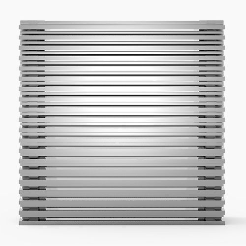 Grille de ventilation en aluminium - 518XS - MLL-HAMBURG® - rectangulaire / carrée / d'extérieur