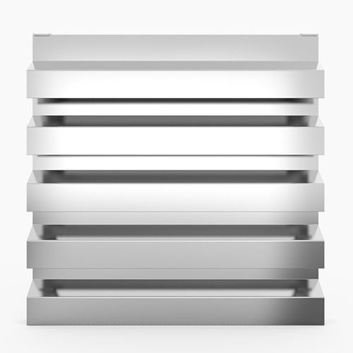 Grille de ventilation en aluminium - 694 - MLL-HAMBURG® - rectangulaire / carrée / d'extérieur