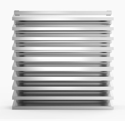Grille de ventilation en aluminium - 786 - MLL-HAMBURG® - rectangulaire / carrée / d'extérieur