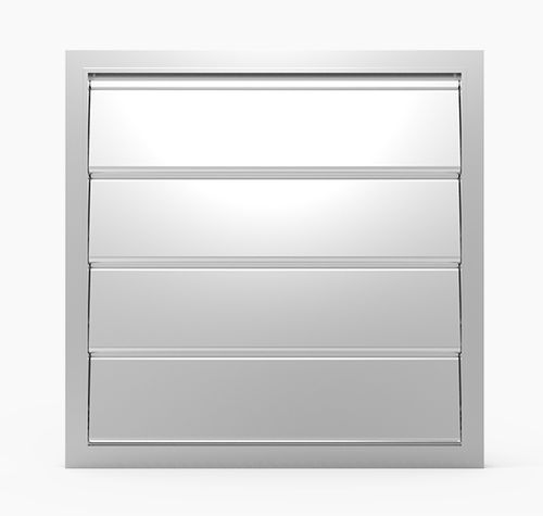 Clapet de ventilation en aluminium - 553C - MLL-HAMBURG® - pour décharge de pression / pour bâtiment
