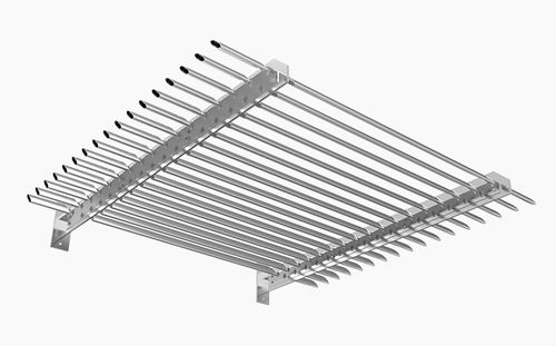 Brise-soleil en aluminium - SONAL D : HS-H-080-FH - MLL-HAMBURG® - pour façade / pour toiture / pour fenêtre