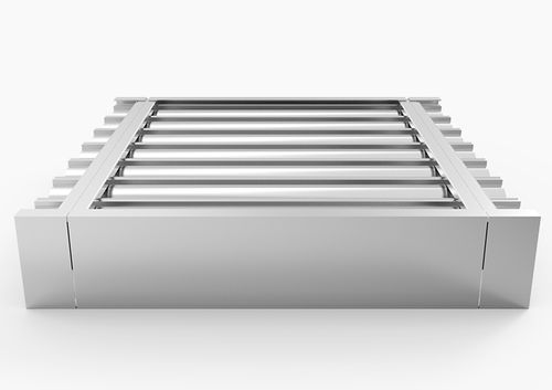 Brise-soleil en aluminium - SONAL H10 : HS-H-H10R-EP200 - MLL-HAMBURG® - pour façade / horizontal / rigide